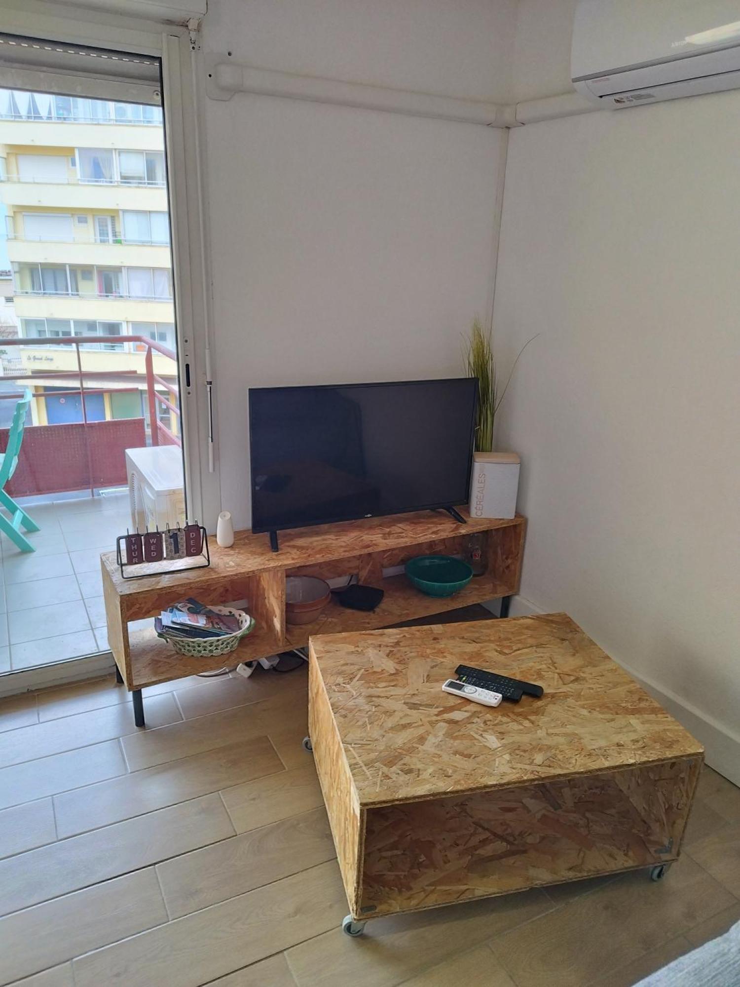 T3 Vue Mer Avec Acces A La Plage, Wifi, Clim - Dansnotreappart-Com - Valras-Plage Ngoại thất bức ảnh